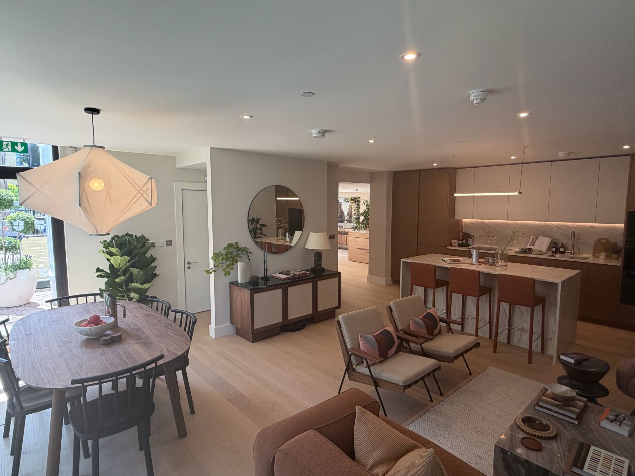 ransome wharf sales and marketing suite battersea